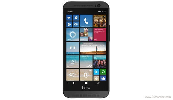 Hình ảnh báo chí mới nhất của One M8 chạy WP 8.1