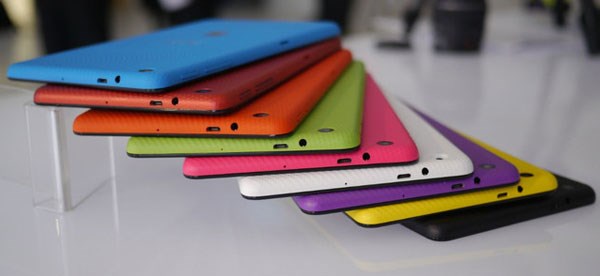 Acer Iconia One 7 B1-730 tablet nhiều màu sắc