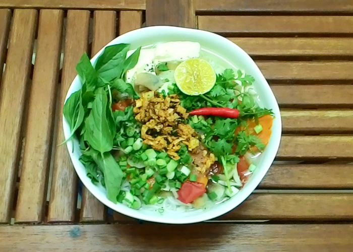 Cuối tuần đổi gió với bún riêu chay ngon tuyệt Cuối tuần đổi gió với bún riêu chay ngon tuyệt