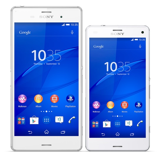 Nhỏ gọn hơn Xperia Z3