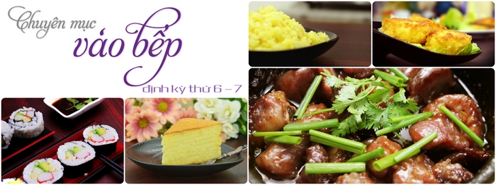 Chuyên mục vào bếp - Thực hiện bởi DienmayXANH.com Chuyên mục vào bếp - Thực hiện bởi DienmayXANH.com