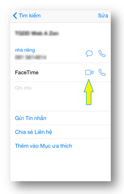cài đặt facetime
