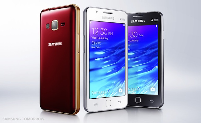 Smartphone Tizen giá rẻ đầu tiên của Samsung
