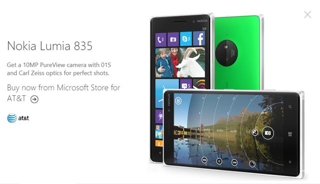 Lumia 835 có thể sẽ ra mắt tại MWC 2015 tới