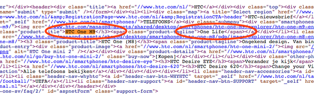 Dòng mã tiết lộ tên HTC One M9