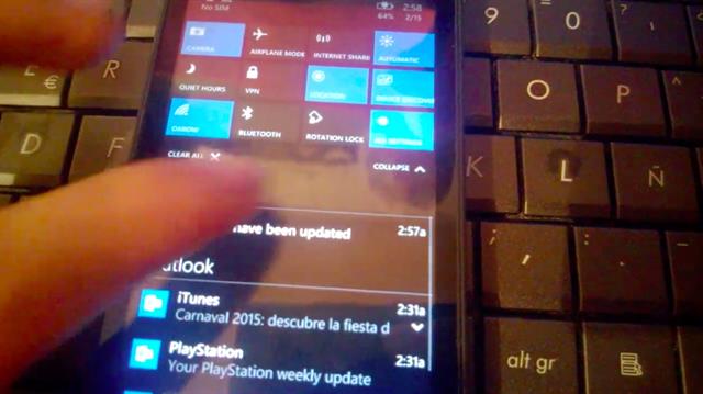 Lumia 520 chạy Windows 10
