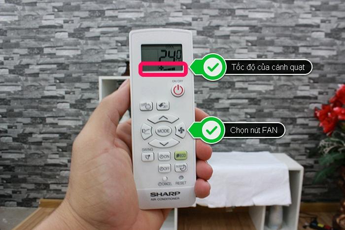 Chọn FAN chỉnh tốc độ cánh quạt Chọn FAN chỉnh tốc độ cánh quạt