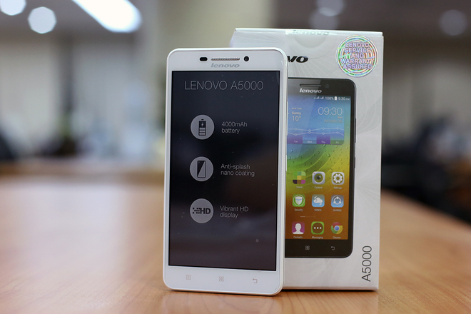 Lenovo A5000 có pin siêu khủng giá cực sốc