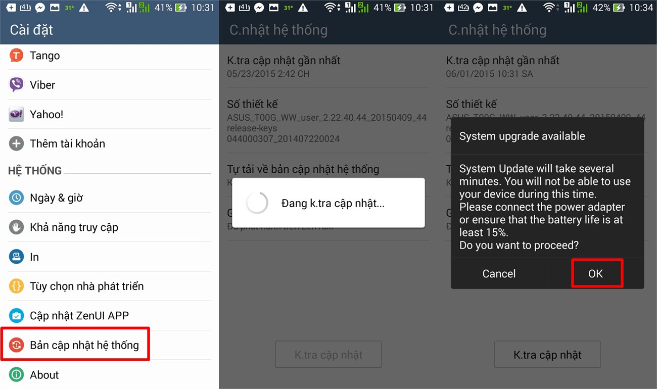 Cập nhật Android 5.0 cho Asus Zenfone Cập nhật Android 5.0 cho Asus Zenfone