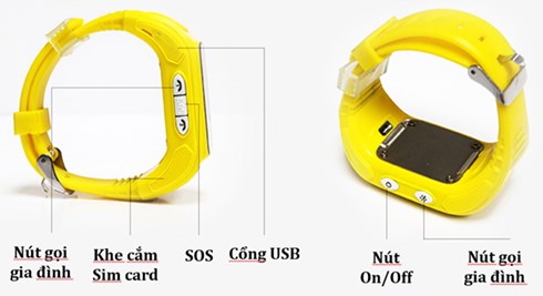 Đồng hồ theo dõi trẻ của VTC Mobile