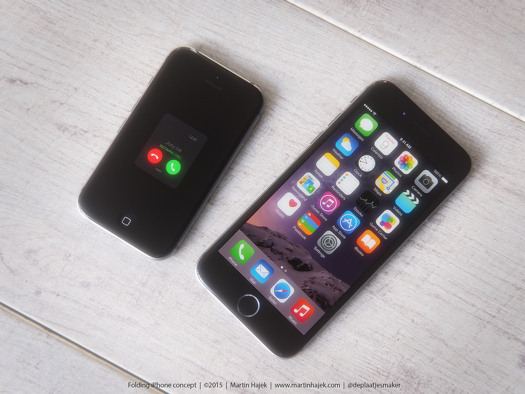 Liệu Apple có tung ta một chiếc iPhone 6s đạng nắp gập? 5