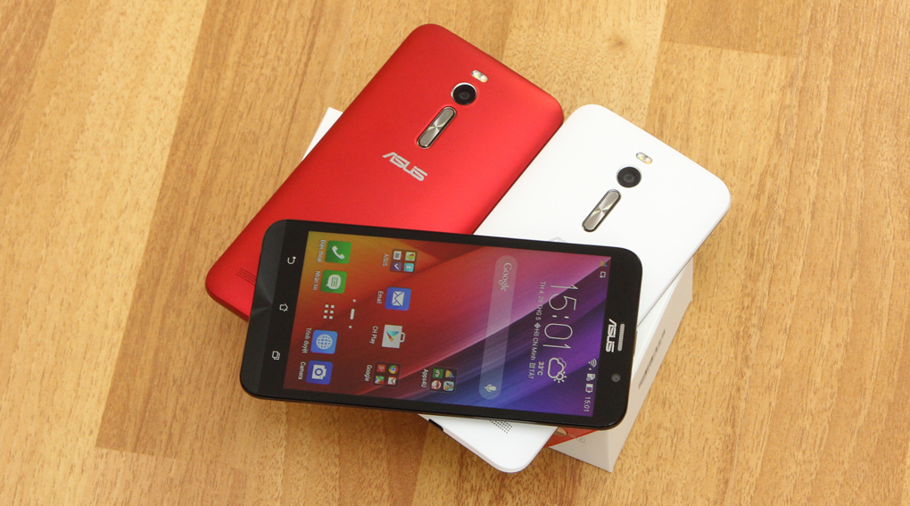 ZenFone 2 dùng chip 4 nhân Atom Z3560, RAM 2GB và chạy Android Lollipop khi bán ra