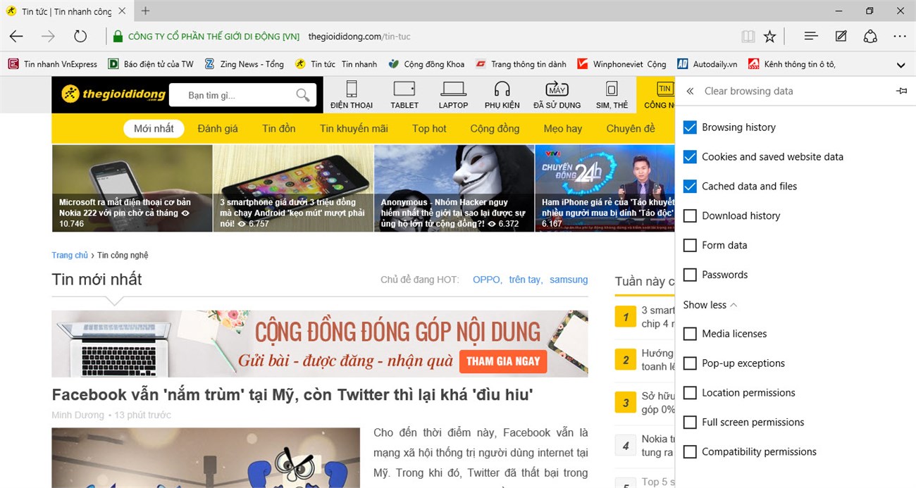 Làm quen với một số tùy chỉnh nâng cao