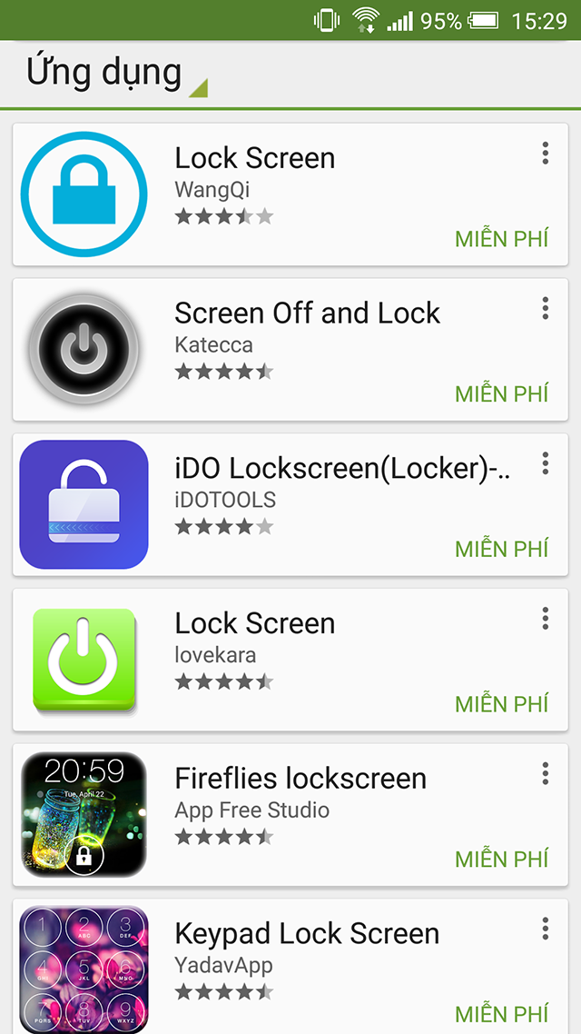 Lockscreen Apps