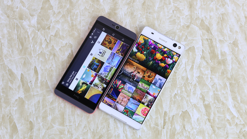 HTC Desire 826 và Sony Xperia C5 Dual Ultra HTC Desire 826 và Sony Xperia C5 Dual Ultra
