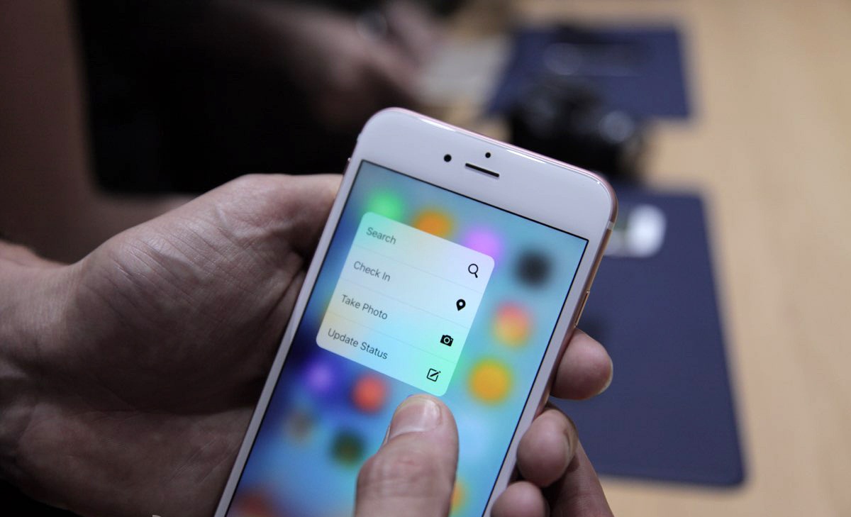 3D Touch trên iPhone 6s 3D Touch trên iPhone 6s