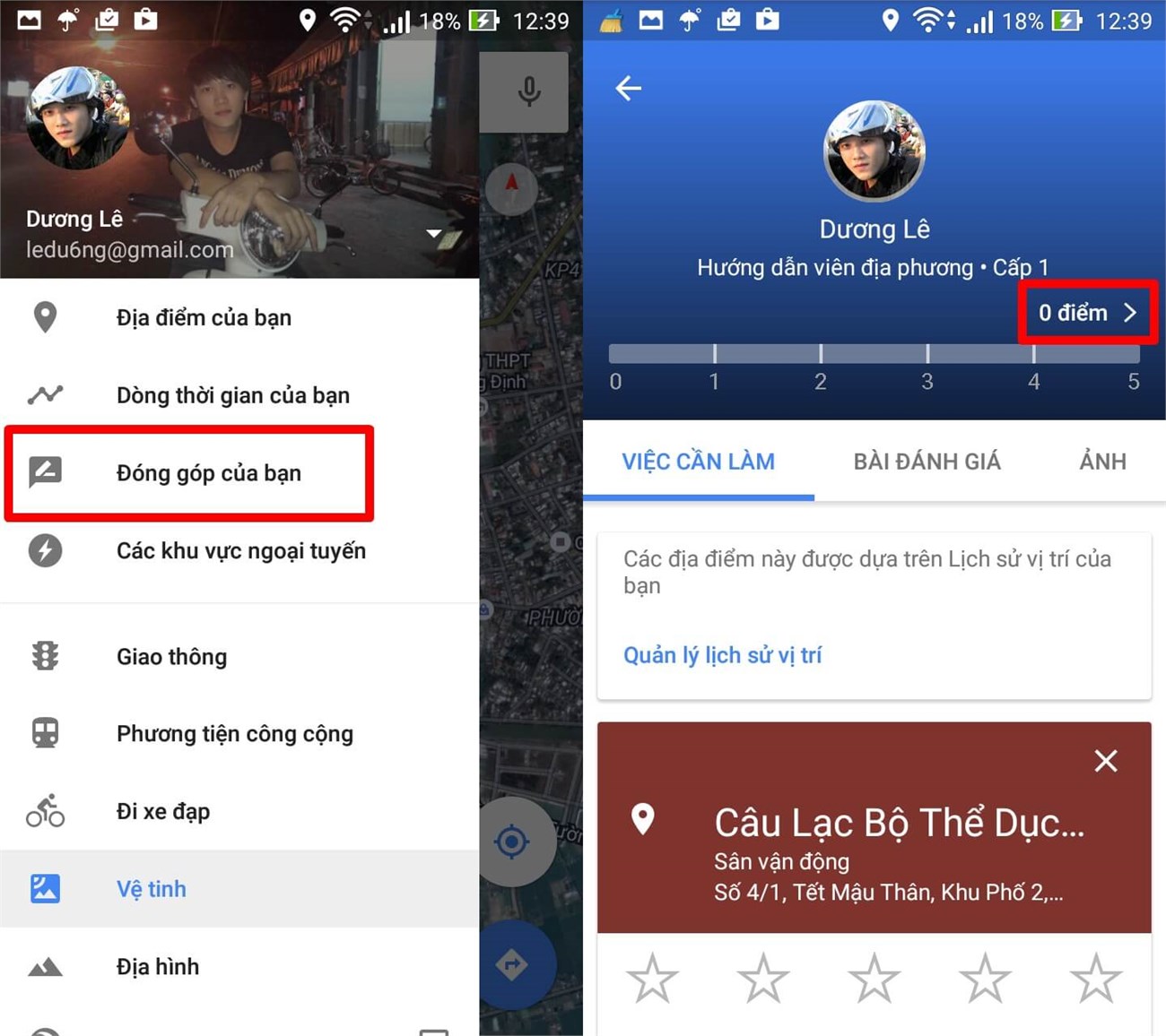 Đóng góp của bạn Đóng góp của bạn