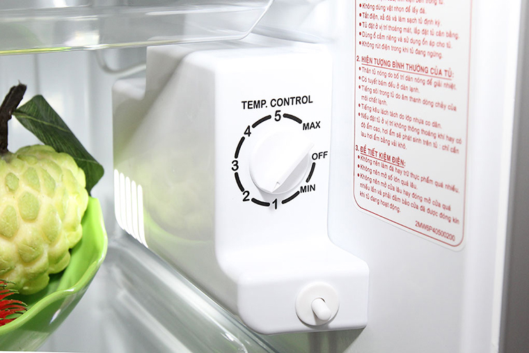 Lựa chọn nhiệt độ thật phù hợp khi sử dụng tủ lạnh mini