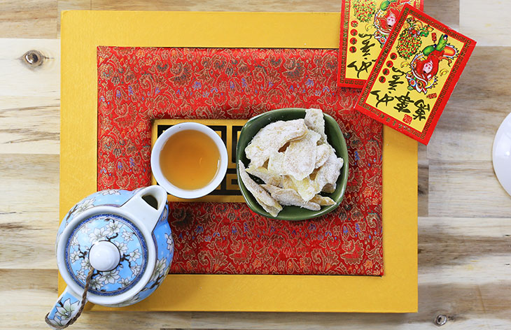 Cách làm mứt gừng cho ngày Tết thêm ấm cúng