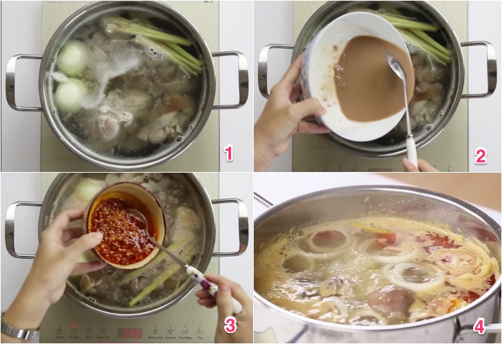 Cách nấu bún bò huế ngon tại nhà
