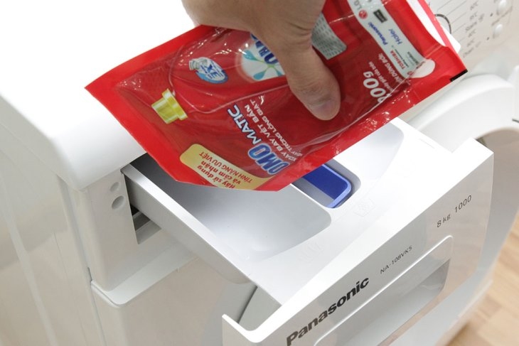 Nên sử dụng bột giặt dành cho máy giặt Nên sử dụng bột giặt dành cho máy giặt