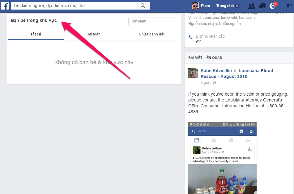 Cách sử dụng tính năng thông báo an toàn của Facebook sau cơn bão số 3! - ảnh 4
