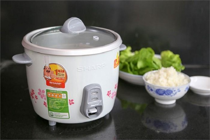 Nồi cơm điện nắp rời với thiết kế tiện dụng Nồi cơm điện nắp rời với thiết kế tiện dụng