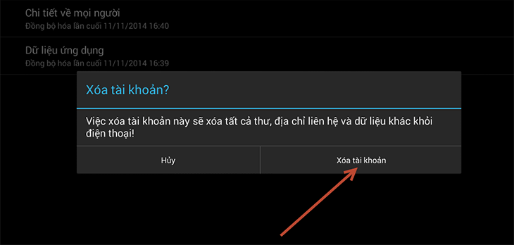 Xoá tài khoản Google Xoá tài khoản Google