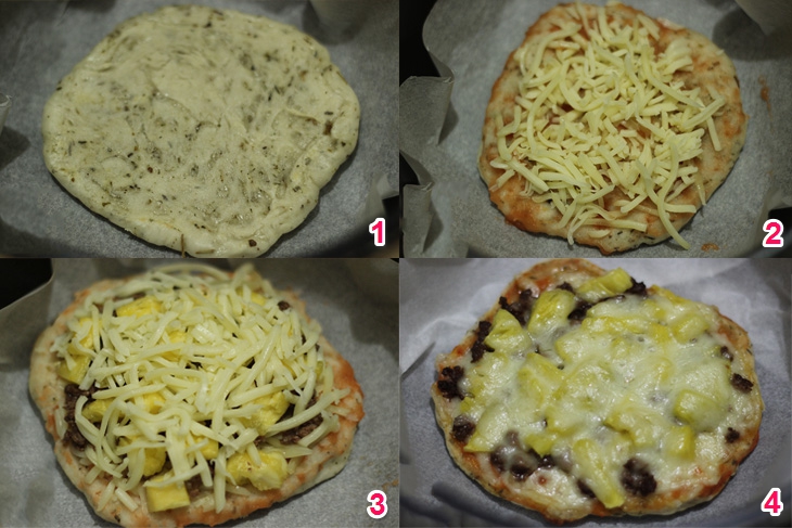 Cách làm bánh pizza bằng nồi cơm điện Cách làm bánh pizza bằng nồi cơm điện