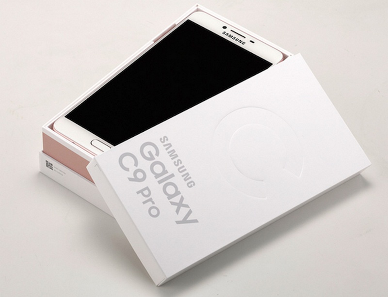 Galaxy C9 Pro RAM 6GB, camera 16/16 MP lộ giá bán trước giờ ra mắt