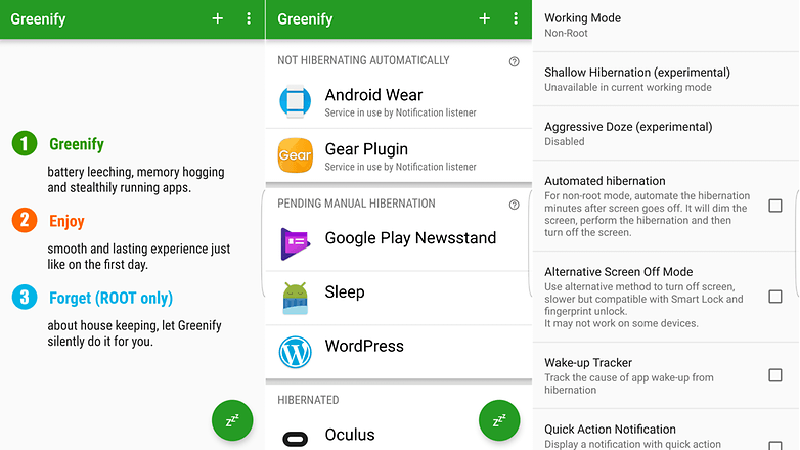 3 ứng dụng giúp cải thiện hiệu năng cho smartphone Android của bạn Greenify_800x450
