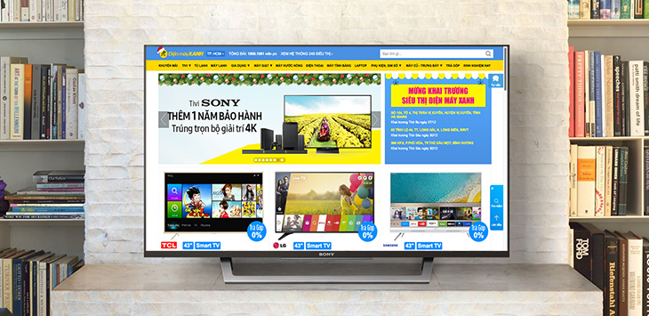 Sửa lỗi tivi Sony không có trình duyệt web Sửa lỗi tivi Sony không có trình duyệt web