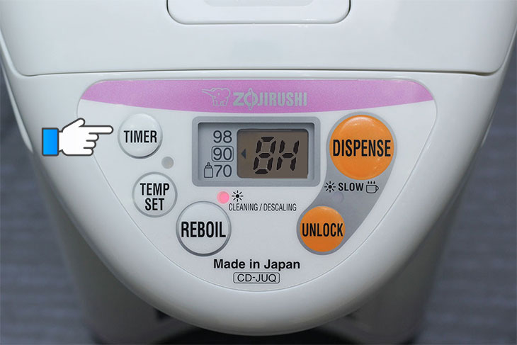 Hướng dẫn sử dụng bình thủy điện Zojirushi