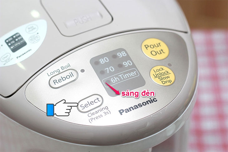 Hướng dẫn sử dụng bình thủy điện Panasonic Hướng dẫn sử dụng bình thủy điện Panasonic