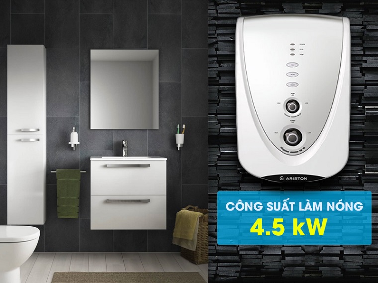Bình nóng lạnh Ariston VR-M4522EP-WH W/White Bình nóng lạnh Ariston VR-M4522EP-WH W/White