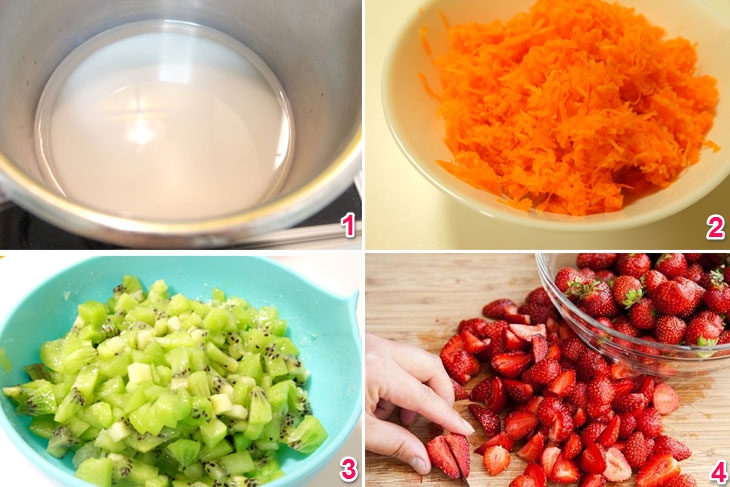 Cách làm kẹo trái cây đủ màu cho ngày Tết Cách làm kẹo trái cây đủ màu cho ngày Tết