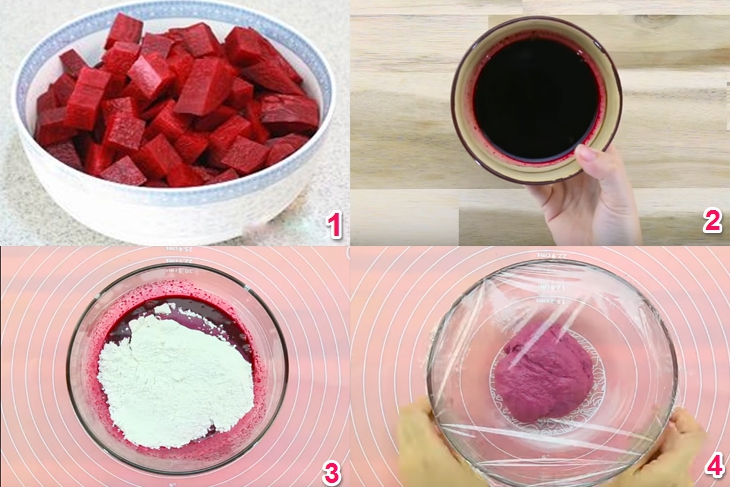 Cách làm bánh bao hoa hồng tặng mẹ ngày 8/3 Cách làm bánh bao hoa hồng tặng mẹ ngày 8/3