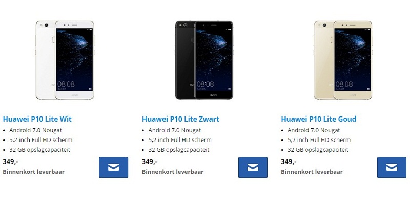 Huawei P10 Lite a Huawei P10 Lite a