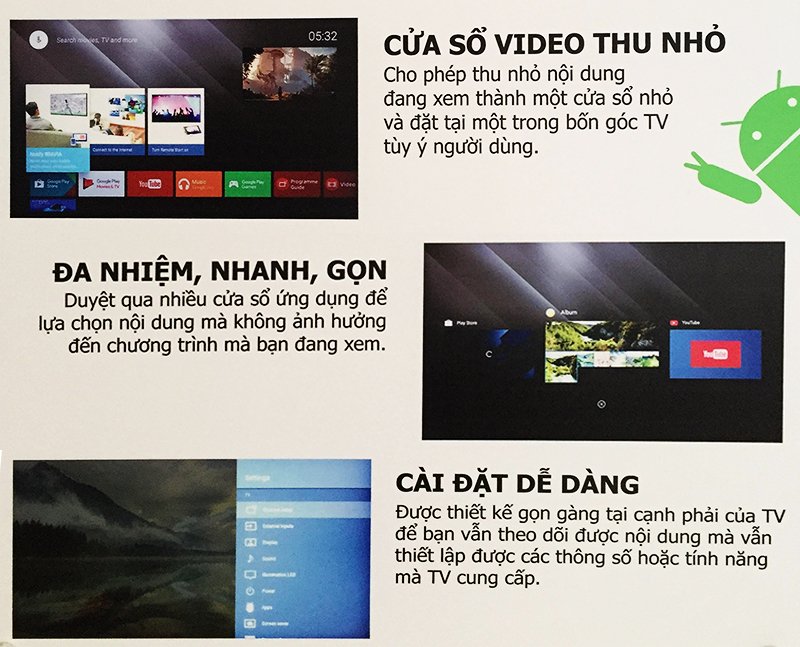 Những cải tiến của Hệ điều hành Android Những cải tiến của Hệ điều hành Android