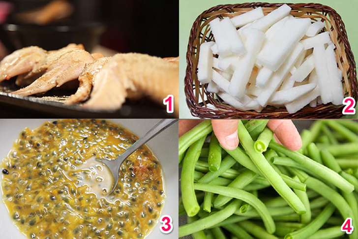 Cánh gà sốt chanh dây ăn là ngất ngây