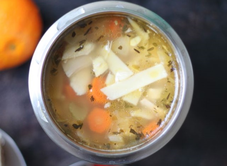 Giữ cho cháo, súp nóng ngon lâu