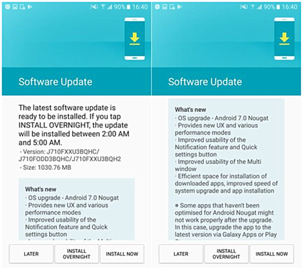 Galaxy J7 2016 Galaxy J7 2016