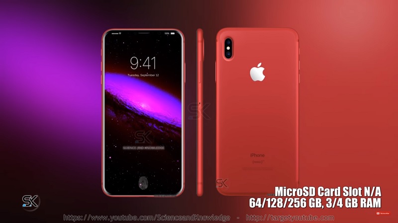 Concept iPhone 8 Plus RED
