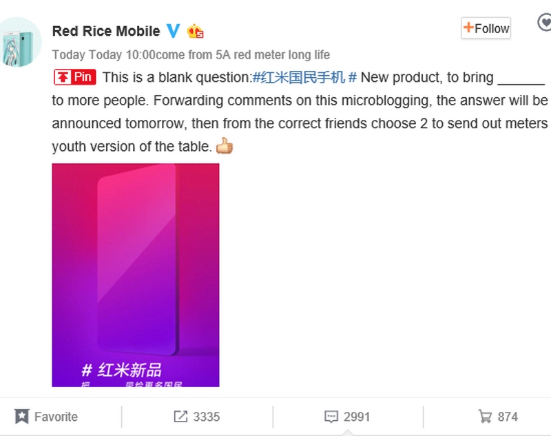 Thiết kế của Redmi Note 5 lộ diện trên poster mới