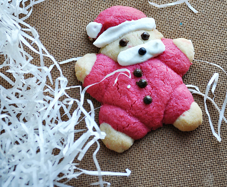 Lạ mắt với bánh quy ông già Noel ngộ nghĩnh cho mùa giáng sinh