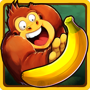 Banana Kong | Khỉ con ăn chuối