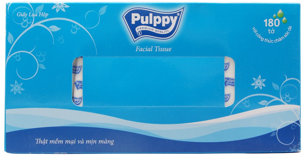Giấy lụa hộp Pulppy 180 tấm