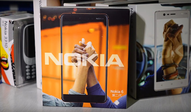 Hộp điện thoại Nokia 6 (2018) Hộp điện thoại Nokia 6 (2018)