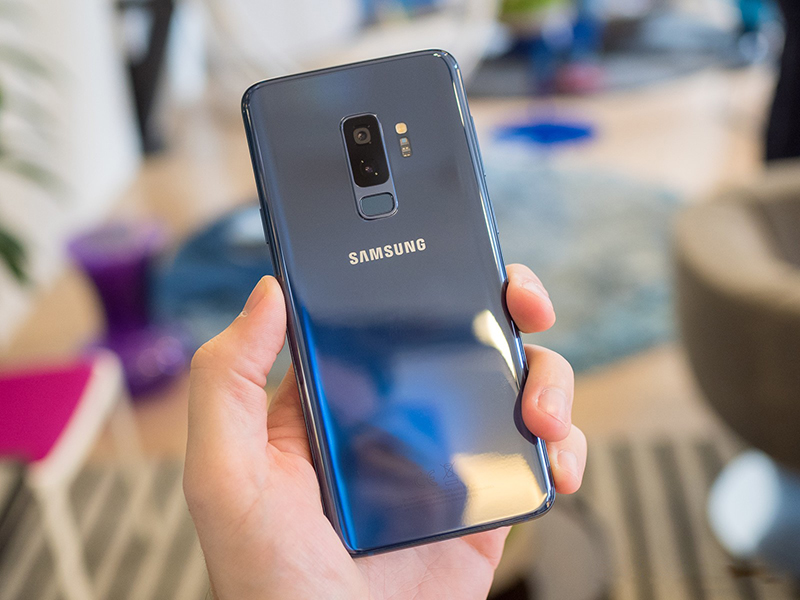 Äiá»n thoáº¡i Samsung Galaxy S9+ 64GB (Xanh san hÃ´)