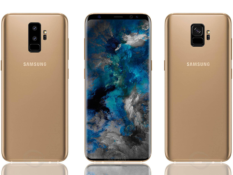 Điện thoại Samsung Galaxy S9+ 128GB (Vàng đồng)